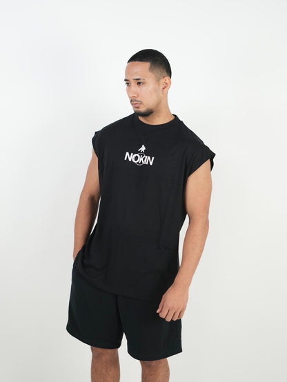 NO SLEEVE SIMPLE LOGO BIG T-SHIRTS