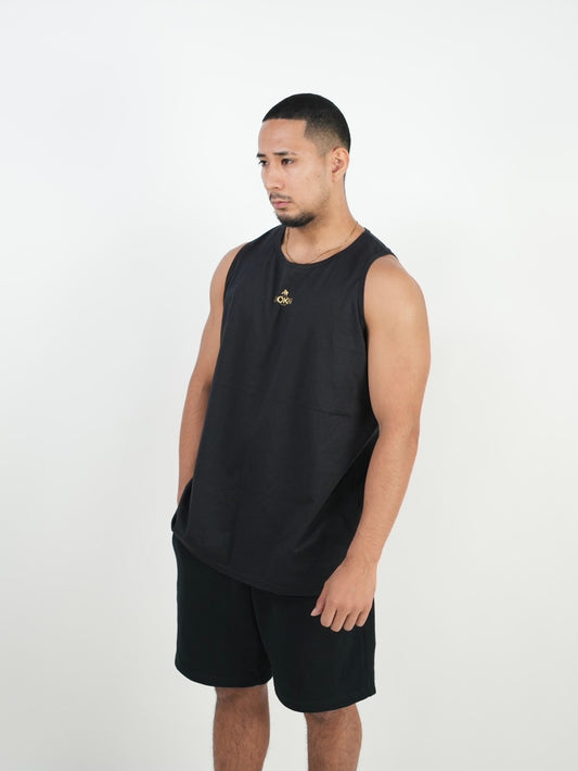 GOLD LOGO TANK TOP